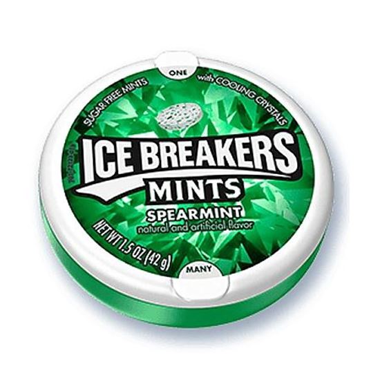 ICE BREAKERS MINTS SPEARMINT 42G