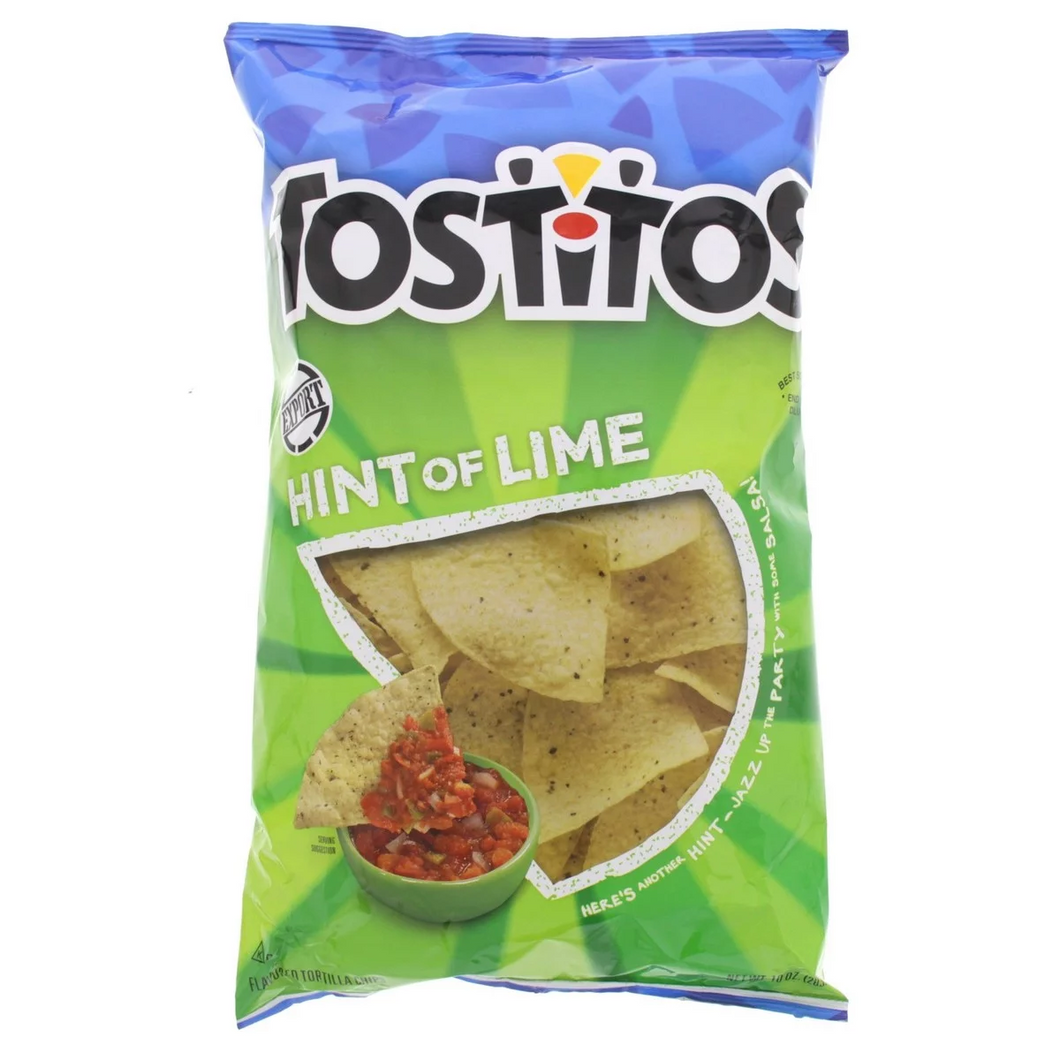 TOSTITOS HINT OF LIME 283.5G