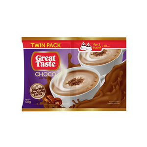 GREAT TASTE CHOCO COFFEE MIX TWINPACK 30G / 50G