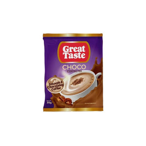 GREAT TASTE CHOCO COFFEE MIX TWINPACK 30G / 50G