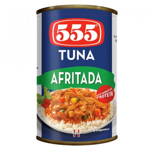 555 TUNA AFRITADA 155G