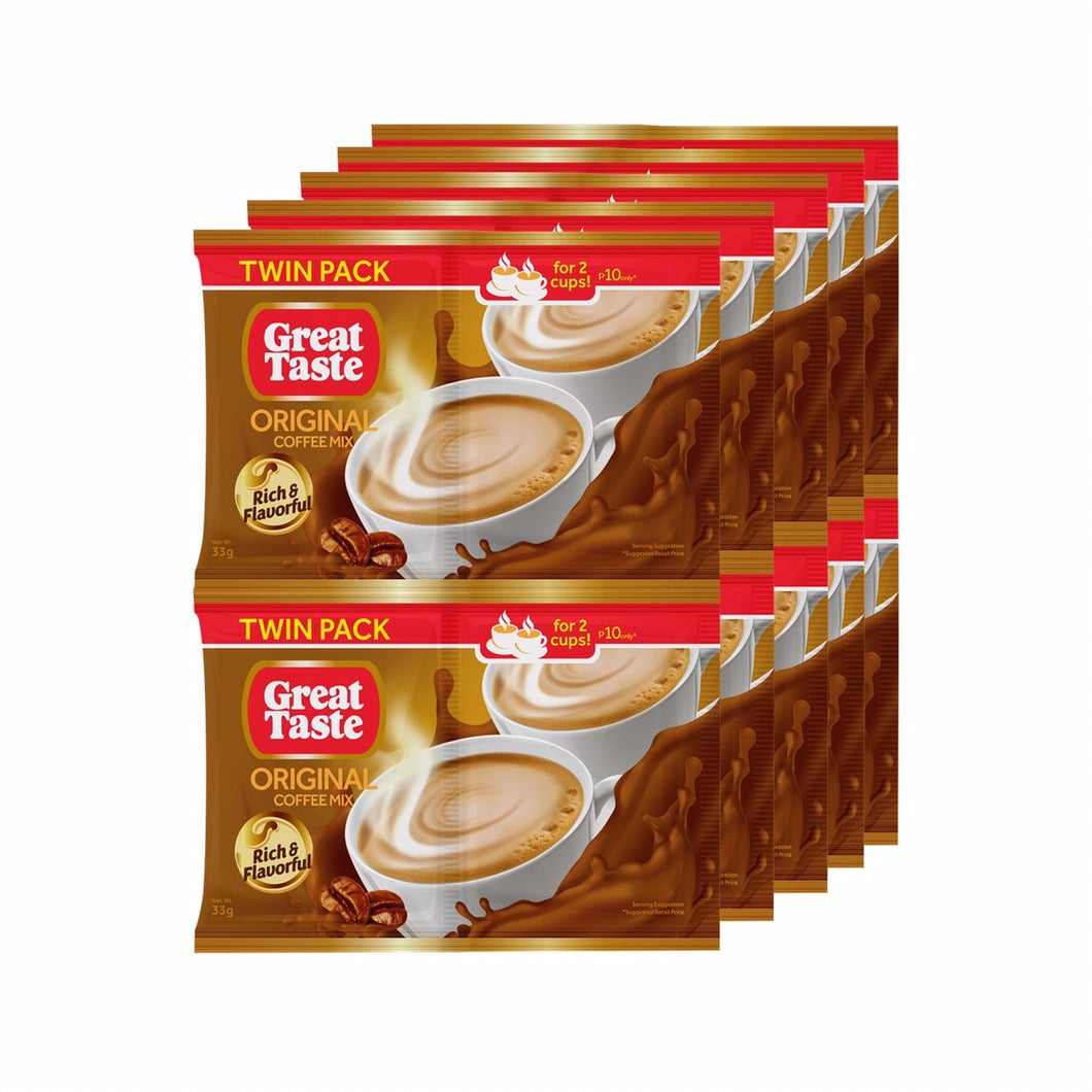GREAT TASTE ORIGINAL COFFEE MIX TWIN PACK 33G – Shoppe24ph