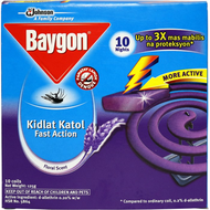 BAYGON KATOL FLORAL SCENT 10'S