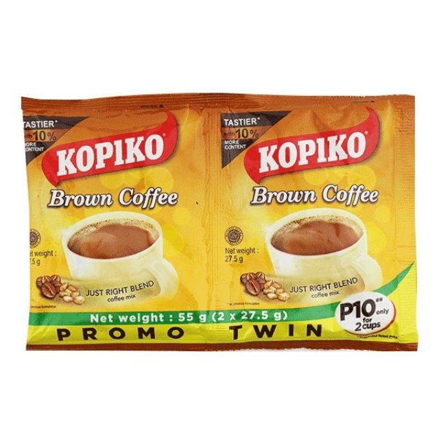 KOPIKO BROWN COFFEE TWINPACK 53G
