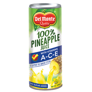 DEL MONTE PINEAPPLE W/ ACE CAN 240ML