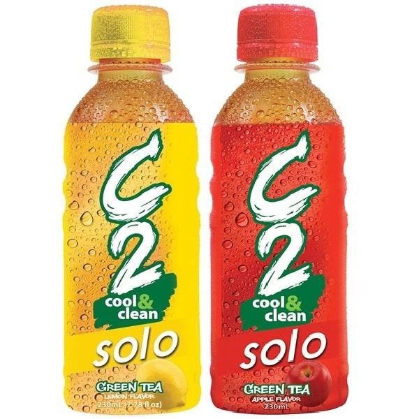 C2 SOLO GREEN TEA 230ML