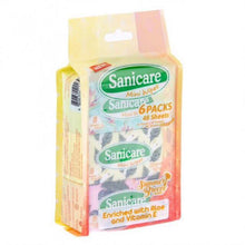 Load image into Gallery viewer, SANICARE MINI WIPES 6 PACKS X 8SHEETS
