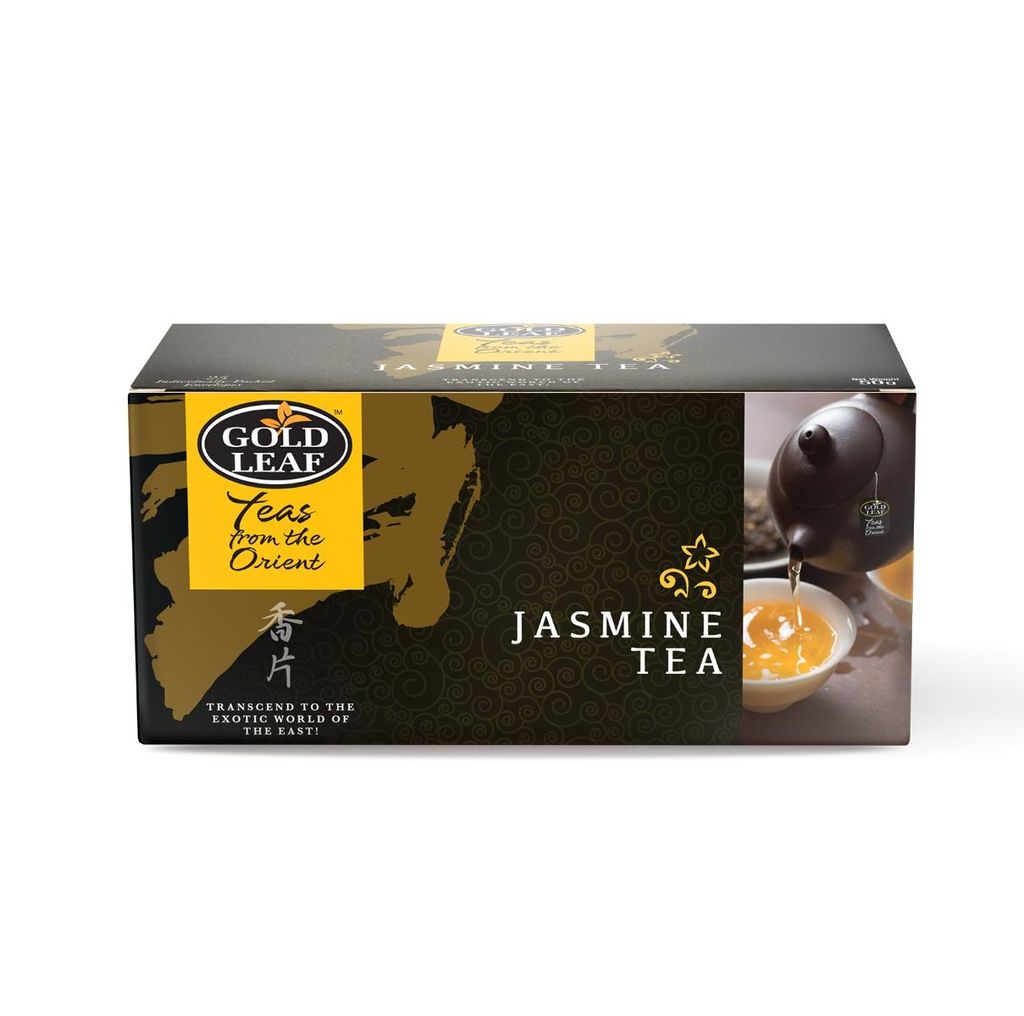 GOLD LEAF JASMINE TEA 25 TEA BAGS