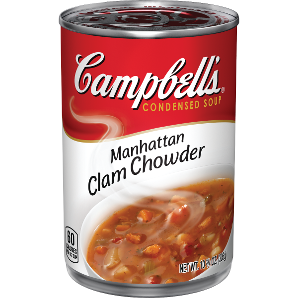 CAMPBELL'S CONDENSED SOUP  MANHATTAN CLAM CHOWDER 305G
